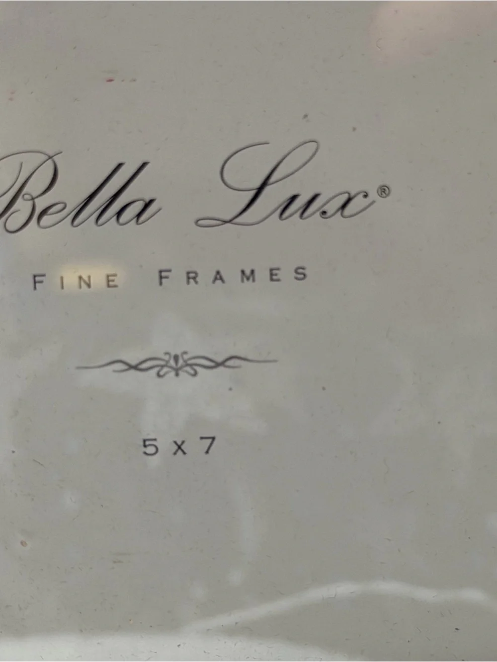 Bella Lux Fine Frames Gold Ornate Floral Picture Frame